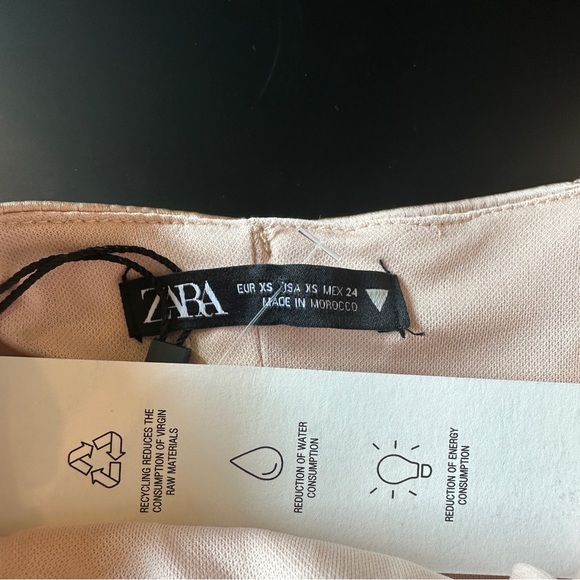 NWT ZARA Silk Bodysuit - Picture 9 of 9